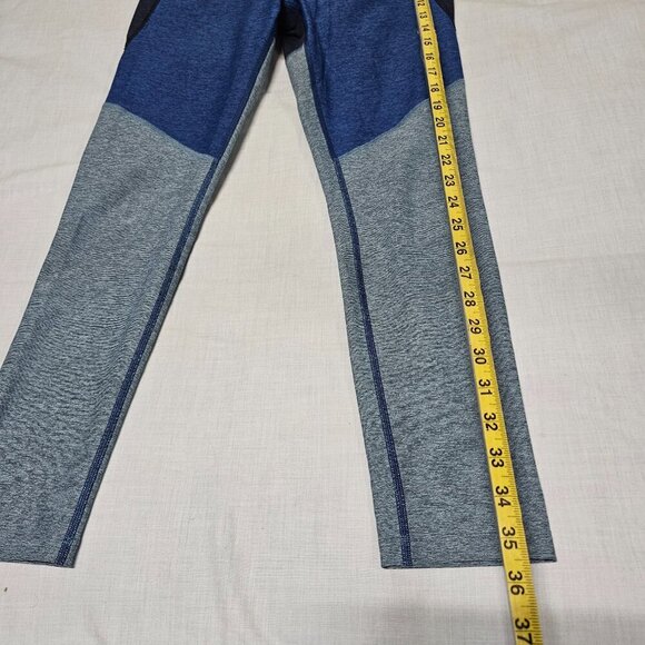 Outdoor Voices Tri Tone Women Leggings Size M Blue - Picture 13 of 13